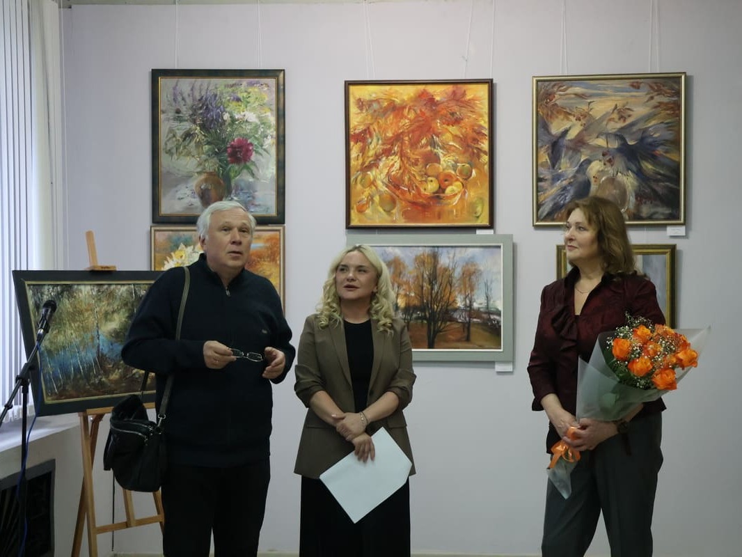 В новомосковском музее открылась новая выставка.