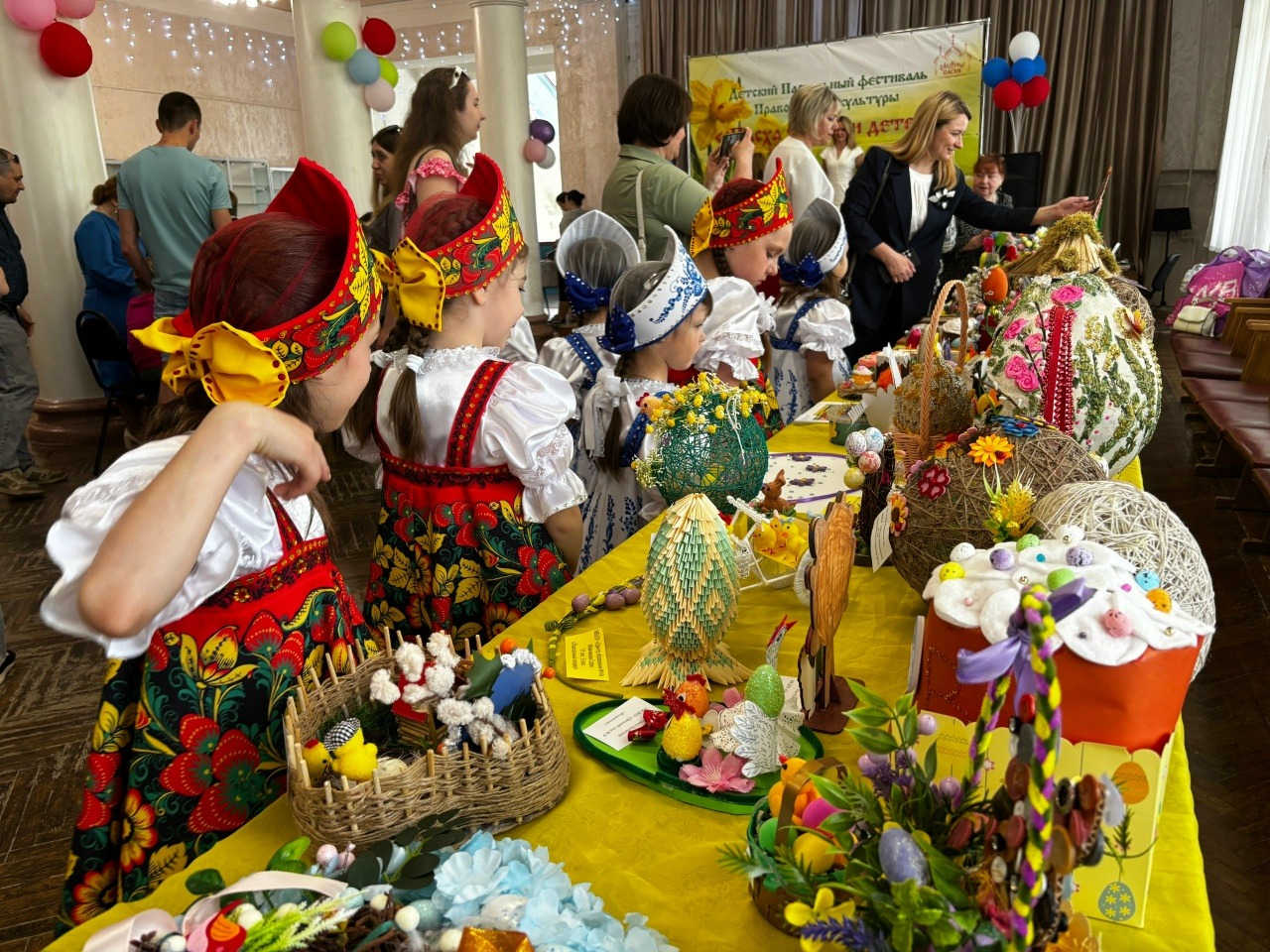 В Новомосковске завершился XIII Межмуниципальный фестиваль «Пасха глазами детей».