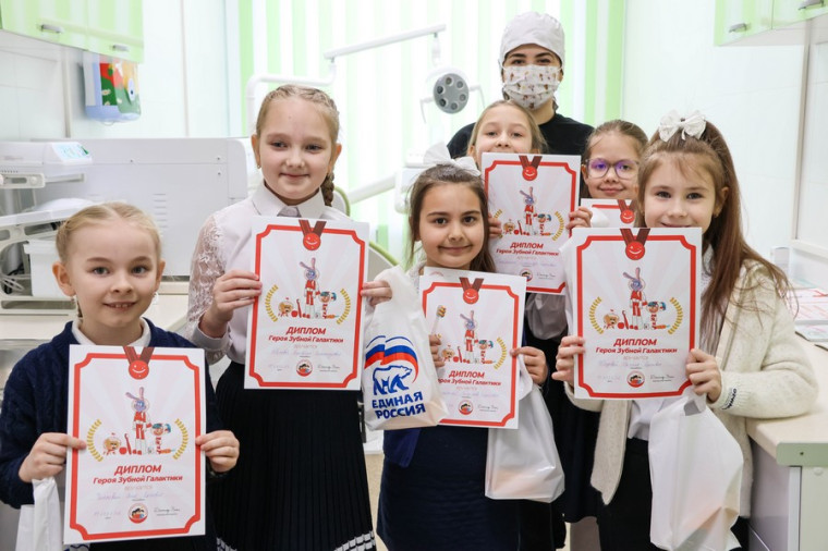 В двух новомосковских школах открыли современные стоматологические кабинеты.